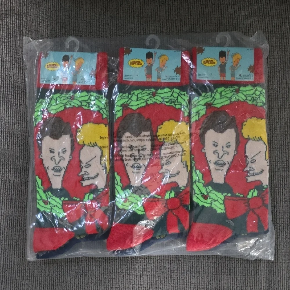 Mens Cartoon Character Socks Set, 3 Packs Of 6, 18 Total, New, Shoe Size 6-12.